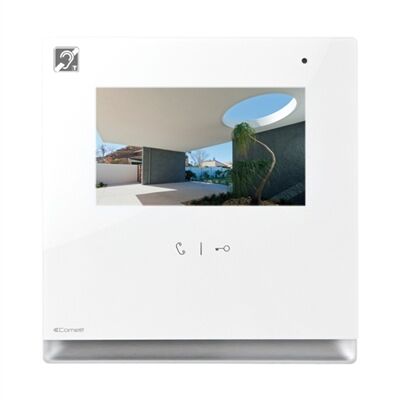 KIT VIDEO 1 APPEL QUADRA MONITEUR ICONA 4,3" MAIN LIBRE SIMPLEBUS - 8461I/BM