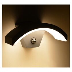 APPLIQUE MURALE LED 6W 3000K 360LM CLASSE I DETECT IR ANTHRACITE - MII677831