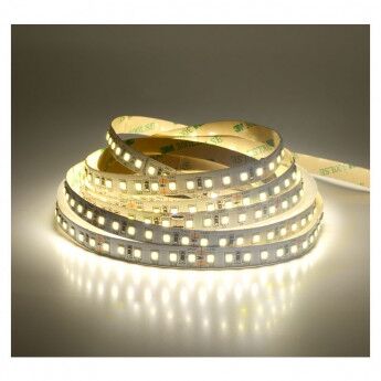RUBAN LED 12V 12W/M 4000K 750LM/M IP20 5M BLANC - 751740