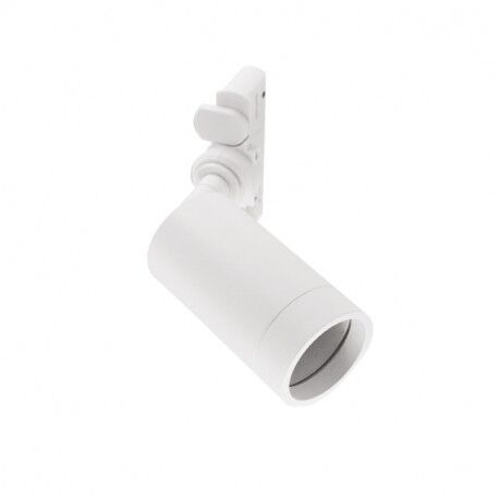 SUPPORT DE SPOT LED SUR RAIL 3 ALLUMAGES 1xGU10 IP20 CLASSE I BLANC - 8370