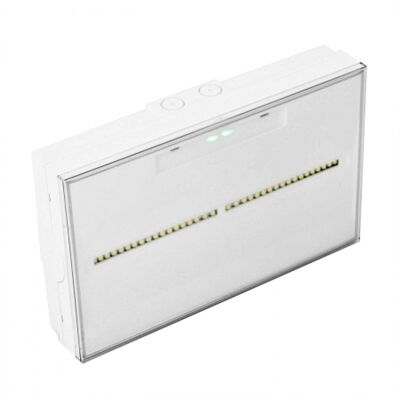 BLOC AMBIANCE TOLEDO 12 LEDS 0,5W NP SATI 1H FLUX 400LM IP44 IK07 - LTS3350EX