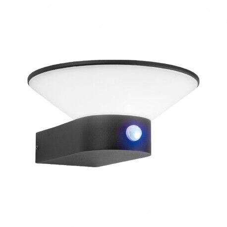 APPLIQUE LED DETECTEUR IR + CREPUSCULAIRE 13W 3000K 500LM - 70467