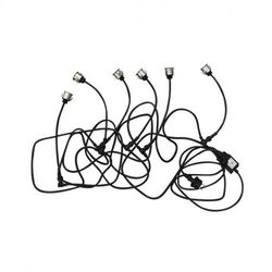 KIT SPOT LED TERRASSE ALU 6 x 0,6 W 4000K 6 x 6LM IP67 IK09 �35 - 70751