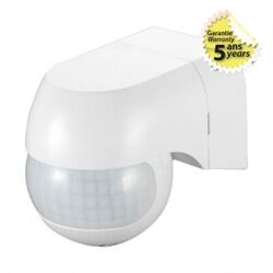 DETECTEUR DE MOUVEMENT IR + CREPUSUCLA SAILLIE 180� 12m MAX IP44 IK06 - 75498