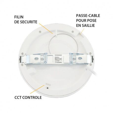 DOWNLIGHT LED 12W CCT 3000/4000/6000K IP42 IK06 DIMMABLE �166 - 77555