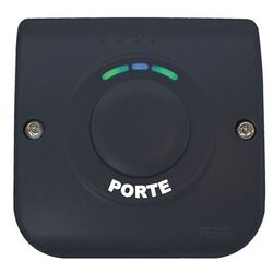 BOUTON POUSSOIR LUMINEUX �35 NO/NF 90X90 IP54/IK09 - NOIR- BA/OF/90LHA