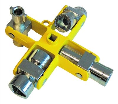 CLE PASSE PARTOUT UNIVERSELLE 9 EN 1 C.K - T4451-2