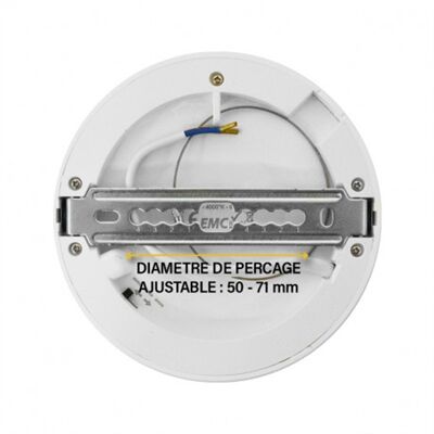 DOWNLIGHT LED ALDEBARAN �125 6W CCT 3000/4000/6000K 420/480LM 160� - 77492