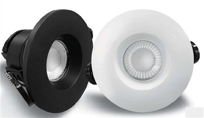 SPOT LED HECTOR 6W CCT 2700/3000/4000K 60� IP65 RT2012 DIMMABLE NOIR - DL06HEC02