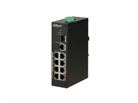SWITCH 8 PORTS PoE, 1*100/1000 DAHUA - DH-PFS3110-8ET-96 - 20321033