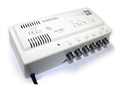 AMPLIFICATEUR MULTIBANDE 4E-2S / 2UHF 30dB + BIII/DAB BI/FM 20dB LTE700 - CA362