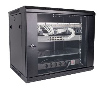 PACK DE COMMUNICATION 19" CAT 6A 24 RJ45 PETIT TERTIAIRE - ASBNEP1701