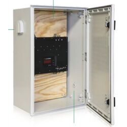 COFFRET PR&Eacute;-&Eacute;QUIP MINIPOL MN652-2P H600xL500xP230 IP54 IK10 PLAQUE BOIS- 0145205