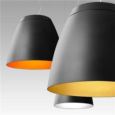 SUSPENSION SALT 3 �420 22W 3000K 3025LM 77� IP20 NOIR/OR - A2200311NG