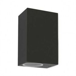 APPLIQUE MURALE ALTESSE 2 x GU10 (MAX 2x7W LED) IP44 ANTHRACITE - MII70031