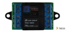MODULE TEMPO UNIVERSEL 12/24V AC/DC - 1 A 60sec/min NO ou NF + BUZZER - TM200B