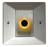 BOITIER D'ENCASTREMENT POUR BOUTON POUSSOIR UB-One 34-001 CHROME MAT - 12-0184