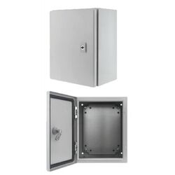COFFRET PSWB METAL 400x500x200 mm PLAQUE DE FOND METAL IP66 IK10 - PSWB405020