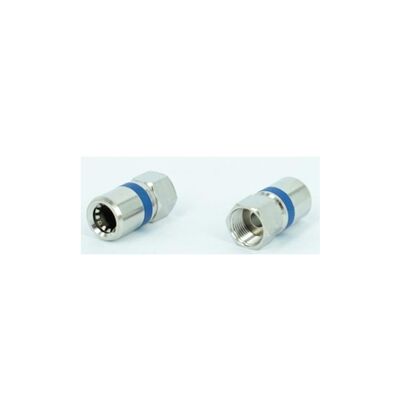 CONNECTEUR A COMPRESSION F 7MM SELF INSTALL (BOITE DE 100) - FFSB7HQ100B