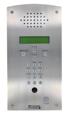 PLATINE INOX A DEFILEMENT DE NOM 350 x 180 mm + 1250 inclus - PIC3