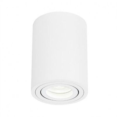 SUPPORT DE SPOT SAILLIE ACACIA GU10 BLANC IP20 ALUMINIUM TUBE - MII6800