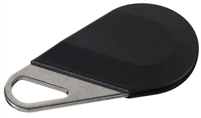 BADGE PORTE CL&Eacute; NOIR HEXACLE - HECV2N - 150006