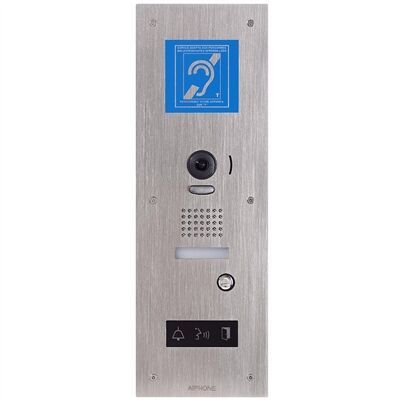PLATINE VIDEO SERIE JP ENCASTREE BOUCLE MAGNETIQUE SYNTHESE VOCALE - JPDVFLBM