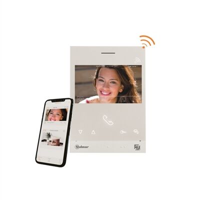 MONITEUR VIDEO COULEUR ML 4.3" WIFI ART4 BM G2P - GART4WH