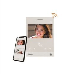 MONITEUR VIDEO COULEUR ML 4.3" WIFI ART4 BM G2P - GART4WH