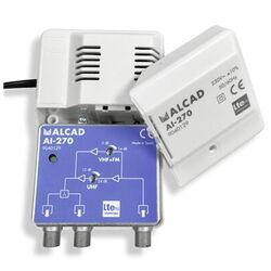AMPLIFICATEUR D'APPART 1E/2S U 24dB/V 14dB LTE700 - CX 21-48 - AI271