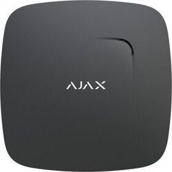 DETECTEUR DE FUM&Eacute;E AVEC CAPTEUR DE TEMP&Eacute;RATURE NOIR - AJ-FIREPROTECT-B
