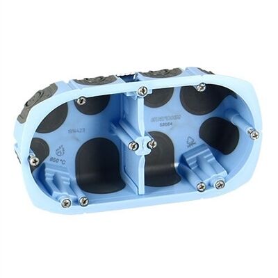 BOITE ENCASTREMENT DOUBLE AIR'METIC �67 PROF 40mm - 52064