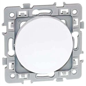 OBTURATEUR FIXATION A VIS BLANC SQUARE - 60276