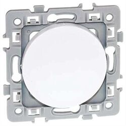 OBTURATEUR FIXATION A VIS BLANC SQUARE - 60276