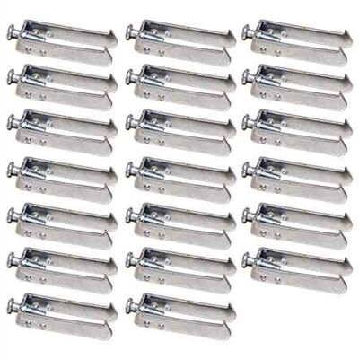 LOT DE 20 GRIFFES DE FIXATION APPAREILLAGE SQUARE - 60292