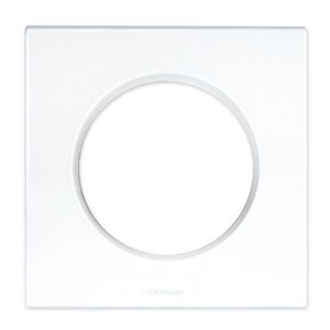 PLAQUE DE FINITION SIMPLE BLANC SQUARE 60296 - 60295