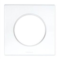 PLAQUE DE FINITION SIMPLE BLANC SQUARE 60296 - 60295