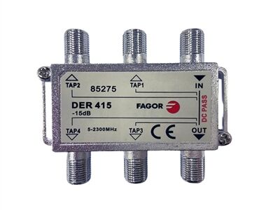 DERIVATEUR 4D 5/2300 MHZ -15DB DER415 - 85275