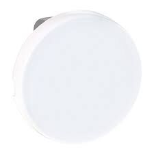 BOUTON POUSSOIR A OUVERTURE 10A (CONTACT NF) BLANC COM&Egrave;TE - 61104