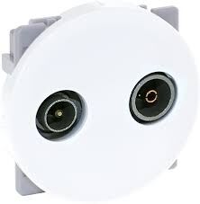 PRISE TV / FM BLANC COM&Egrave;TE - 61165