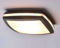 HUBLOT LED SQUARE 27W 3000K 2590LM IP54 IK10 CARRE - 8049LEDA3