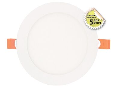 DOWNLIGHT LED SLIMY II 12W 4000K 1100LM IP40/20 IK06 Classe II BLANC - 100029