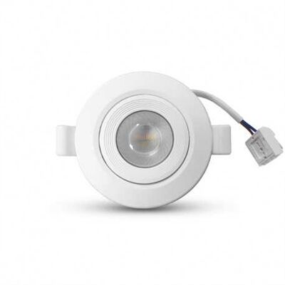 SPOT LED ORIENTABLE CARAT II 7W 4000K 530LM IP40 IK20 DIMMABLE 38� - 100164