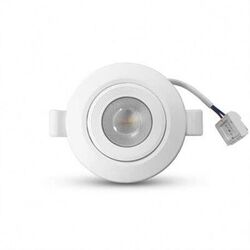 SPOT LED ORIENTABLE CARAT II 7W 4000K 530LM IP40 IK20 DIMMABLE 38� - 100164