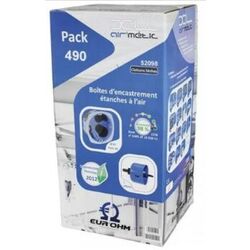 PACK DE 490 BOITE AIR'METIC �67/68mm P40mm + SCIE CLOCHE 52061 x 490- 52098