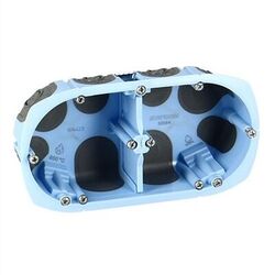 BOITE ENCASTREMENT DOUBLE AIR'METIC �67 PROF 50mm - 52065