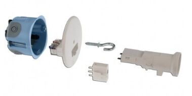 KIT POINT DE CENTRE ECO &Eacute;TANCHE AIR'METIC �67/68 2+2 ENTR&Eacute;ES DOUILLE E27 - 53064
