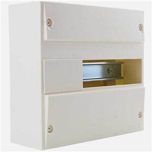 COFFRET 1 RANG&Eacute;E x 13 MODULES AVEC BORNIER P+N+T - 19005