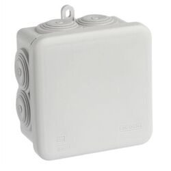 BOITE D&Eacute;RIVATION &Eacute;TANCHE 105 x 105 x 55mm IP55 650� ENTR&Eacute;ES DIRECTES - 50034