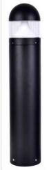 BORNE CORA �16CM TETE RONDE LED 1M09 24W 3000K 1672LM IP65 IK10 - 0290CORACA3